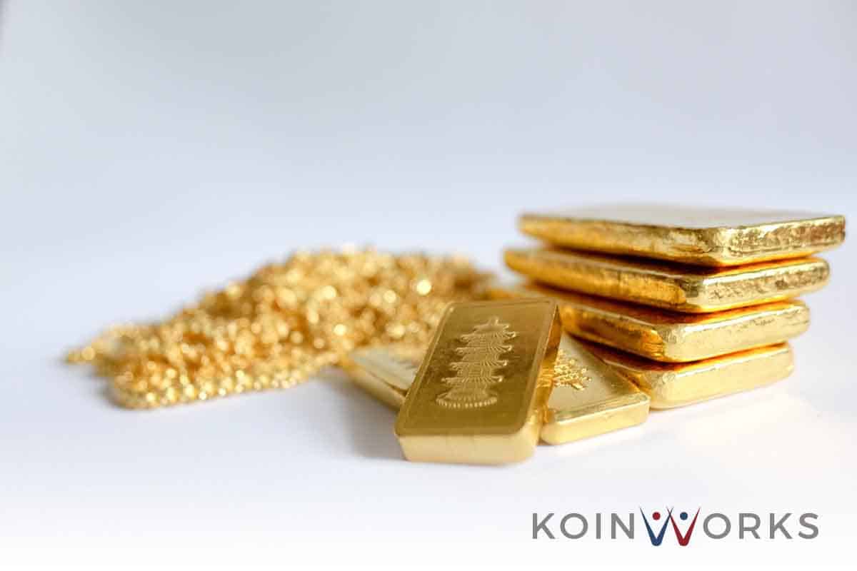 emas perhiasan - membedakan emas asli