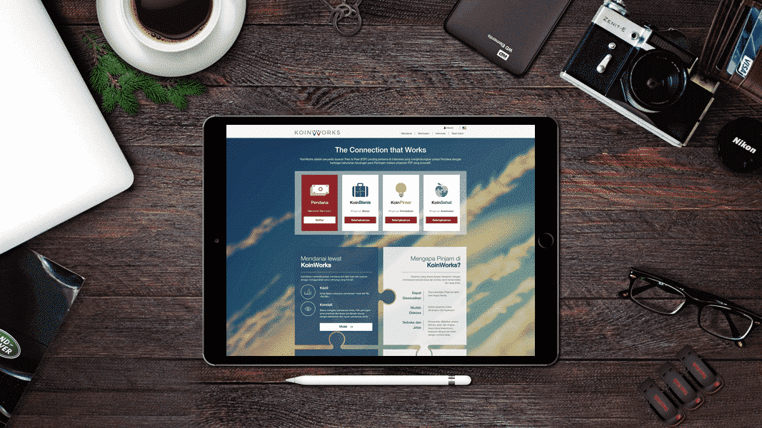 koinworks fitur social connect fintech lending
