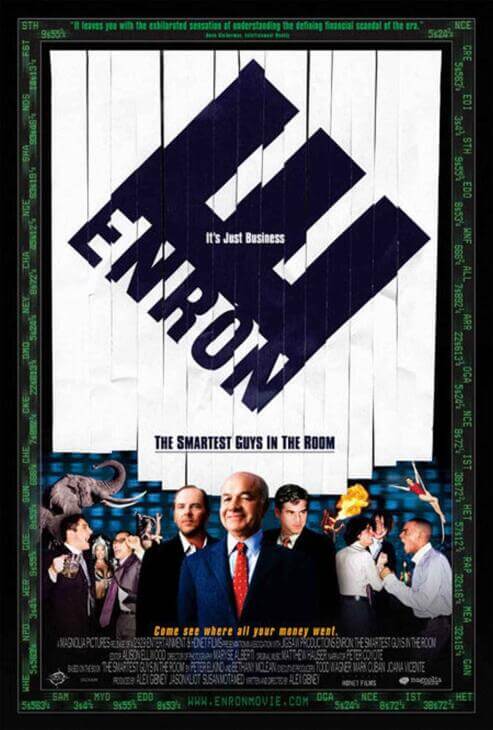 film tentang saham Enron The Smartest Guy in Room tahun 2005