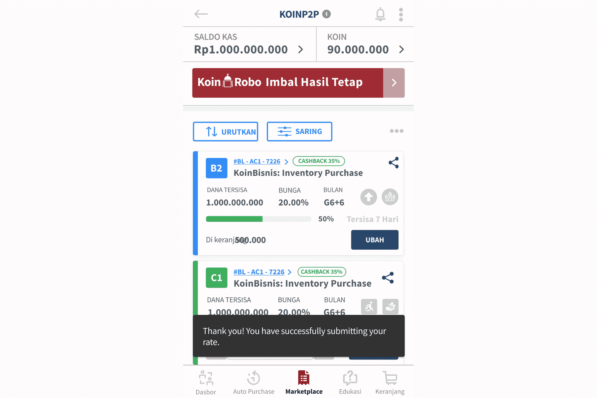 Bagaimana Cara Memberikan Rating dan Review?