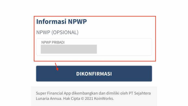 Cara Memperbarui Kewarganegaraan dan NPWP di Aplikasi KoinWorks, Ikuti Yuk!