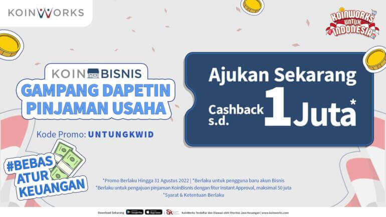 Kumpulan Promo KoinBisnis Bulan Agustus, Dapatkan Cashback Spesial!