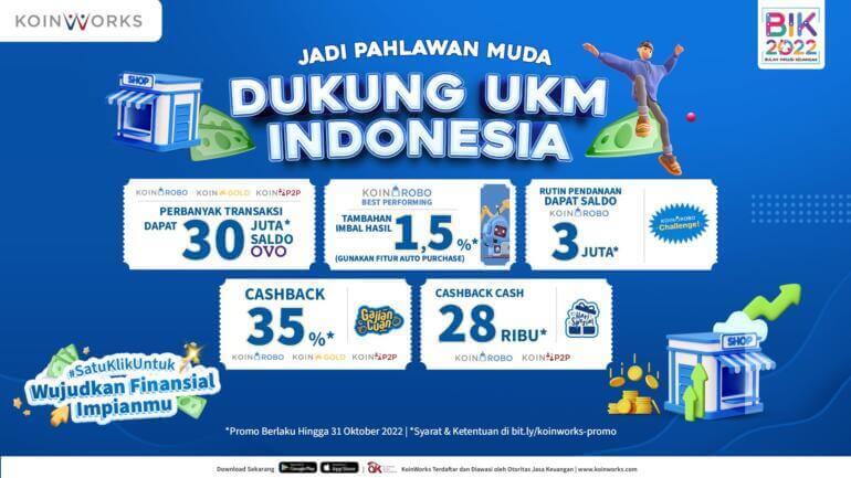 Dukung UKM Indonesia dengan Kumpulan Promo Oktober