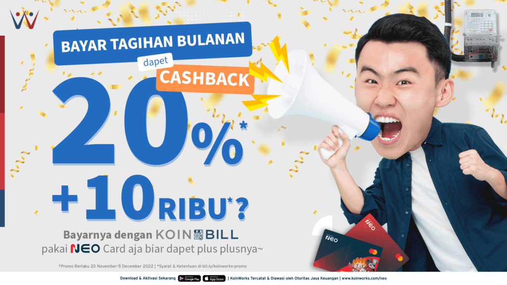 Perbanyak Transaksi dengan NEO Card, Raih Cashback 50% Hingga Rp8 Juta